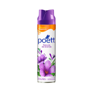 Desodorante Ambiental Poett Aerosol Frescura de Lavanda – 360 ml