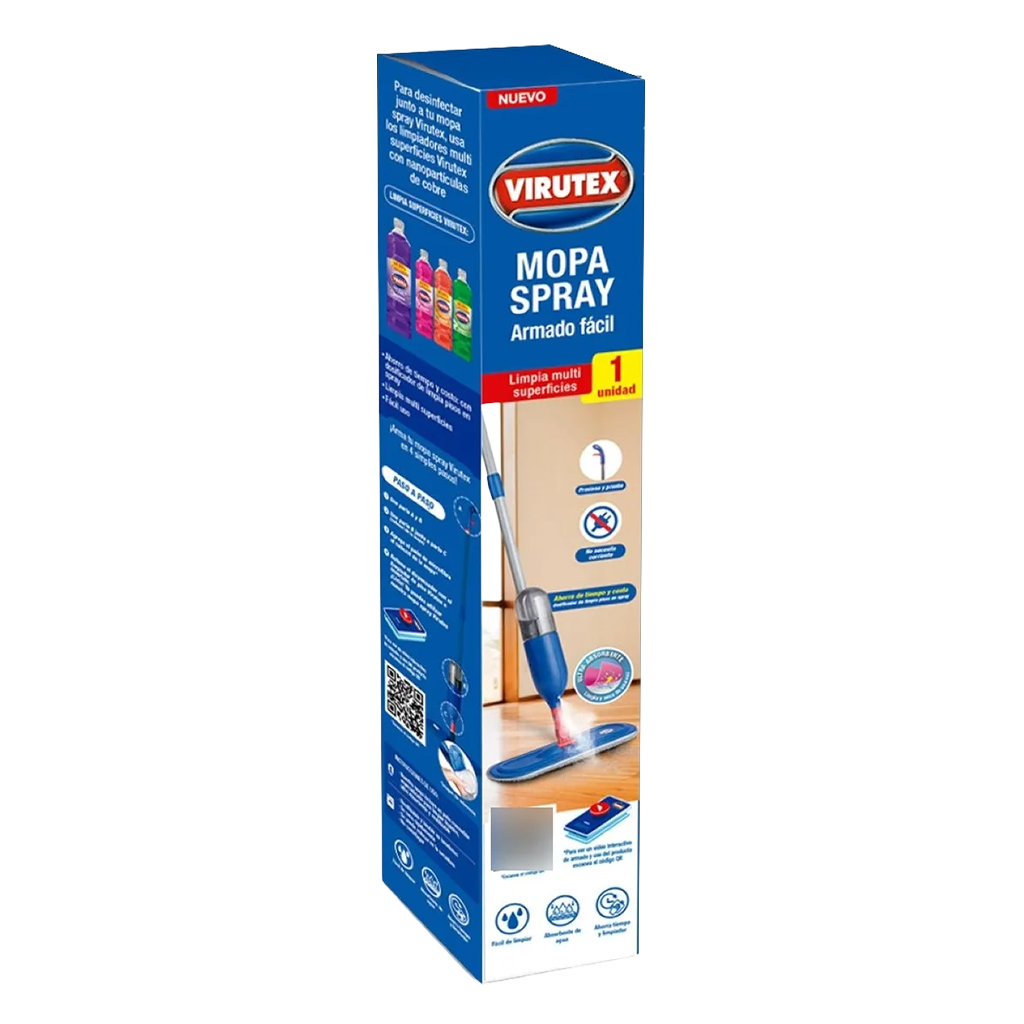Mopa Spray con Dispensador Virutex – 1 Unidad - Imagen 2