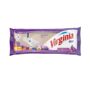 Traperos Húmedos Desinfectantes Virginia Aroma Lavanda 10 Unidades